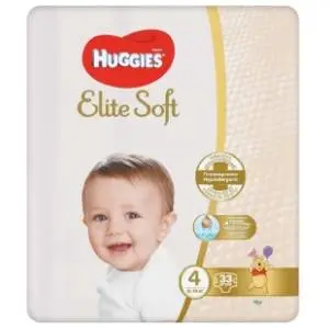 HUGGIES pelene Elite Soft 4 33kom slide slika