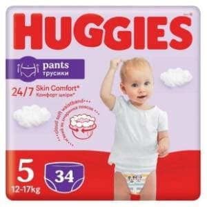 HUGGIES pelene Pants 5 34kom