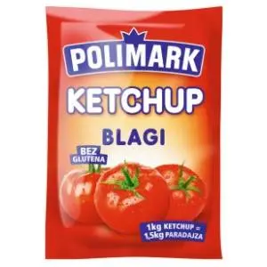 Kečap POLIMARK blagi kesica 180g slide slika