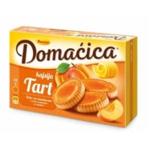 Keks BANINI Domaćica Tart kajsija 210g slide slika