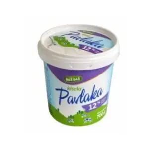 Kisela pavlaka BAŠ BAŠ 12%mm 700g slide slika