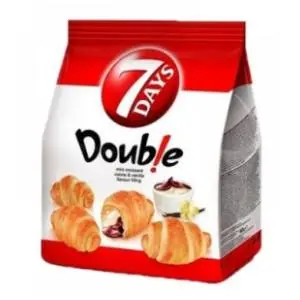 Kroasan 7 DAYS double vanila kakao 60g slide slika