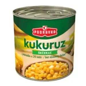 Kukuruz šećerac PODRAVKA 340g slide slika