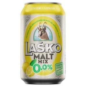 LAŠKO Malt mix lemon 0,0% 0,33l
