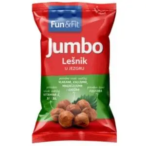 JUMBO lešnik sirovi 75g slide slika
