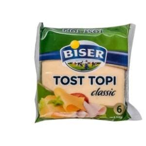 Lisnati sir BISER Tost topi 120g slide slika