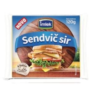 Lisnati sir IMLEK sendvič 120g slide slika