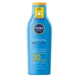 Losion za sunčanje NIVEA sun protect & bronze SPF20 200ml slide slika