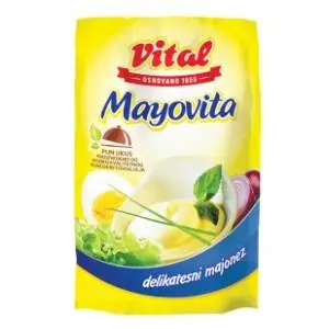 Majonez VITAL Mayovita delikates kesa 180g slide slika