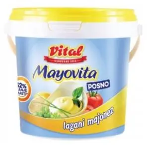 Majonez VITAL Mayovita light kantica 900g slide slika