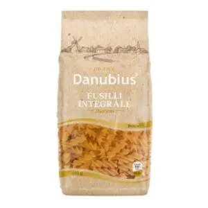 Makaroni DANUBIUS Fusilli Integrale 400g slide slika