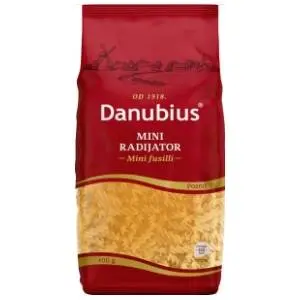 Makaroni DANUBIUS mini radijator 400g slide slika