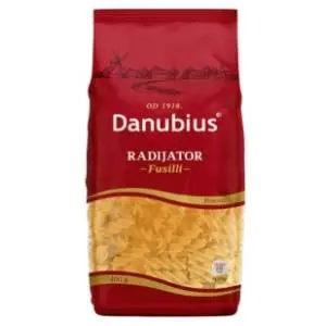 Makaroni DANUBIUS radijator 400g slide slika