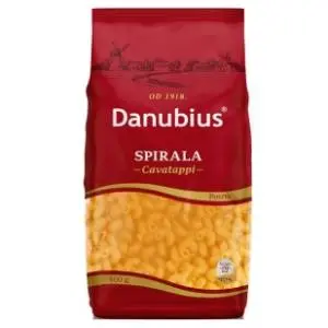 Makaroni DANUBIUS spirala 400g slide slika