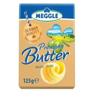 Maslac MEGGLE Alpenbutter 125g slide slika
