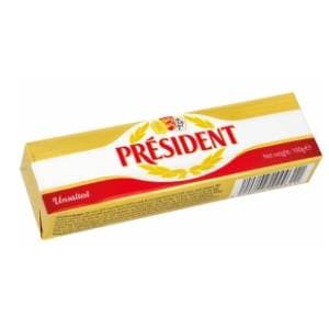 Maslac PRESIDENT neslani 100g slide slika