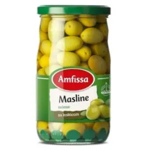 AMFISSA masline sa košticom 680g slide slika