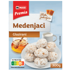 Medenjaci PREMIA Glazirani 300g (Ondina) slide slika