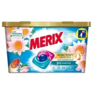 MERIX Lotos i bademovo ulje kapsule 13kom slide slika