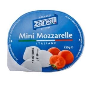Mozzarella ZANETTI mini 125g slide slika