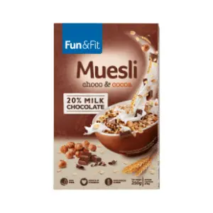 Musli FUN&FIT čoko kakao 250g slide slika
