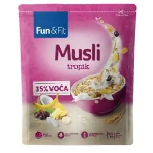 Musli FUN&FIT tropic 1kg slide slika