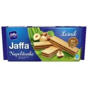 Napolitanka JAFFA Lešnik 187g slide slika