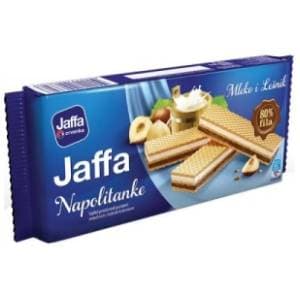 Napolitanka JAFFA mleko lešnik 187g slide slika