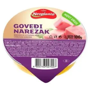 Narezak NEOPLANTA goveđi 100g slide slika