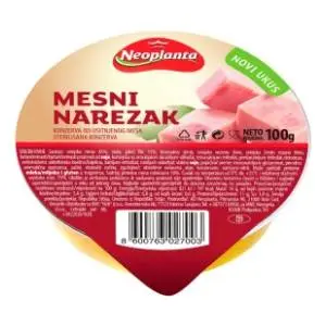 Narezak NEOPLANTA mesni 100g slide slika