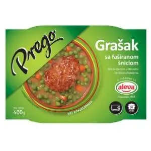 NEOPLANTA Prego grašak sa faširanom šniclom 400g slide slika