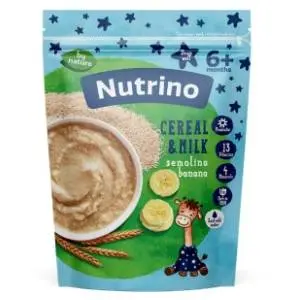 NUTRINO mlečna kaša prvi griz i banana 200g slide slika