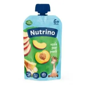 NUTRINO voćni pire jabuka kruška breskva 100g slide slika