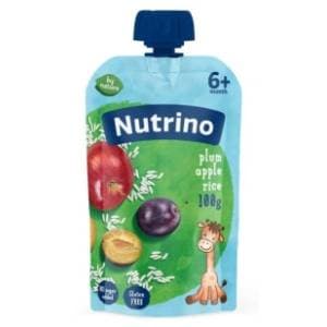 NUTRINO voćni pire jabuka šljiva pirinač 100g slide slika