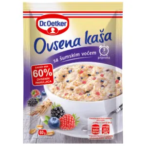 DR.OETKER ovsena kaša šumsko voće 60g slide slika