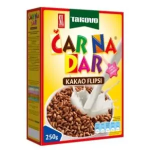Pahuljice ČAR NA DAR Takovo kakao 250g slide slika