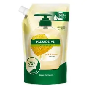 PALMOLIVE milk&honey doypack 500ml slide slika