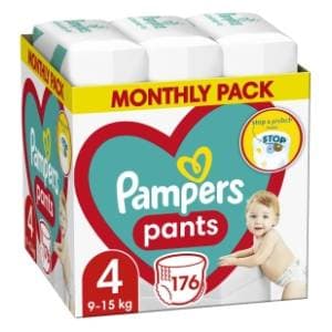PAMPERS Pants pelene monthly pack 4 176kom slide slika
