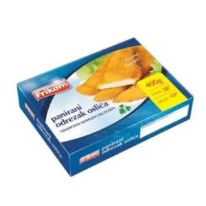 Panirani odrezak oslića FRIKOM 400g slide slika