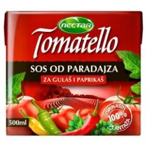 Paradajz sok TOMATELLO za gulaš i paprikaš 0.5l slide slika