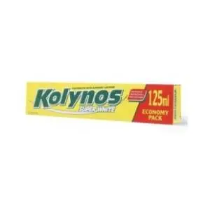 Pasta KOLYNOS Super white 125ml slide slika