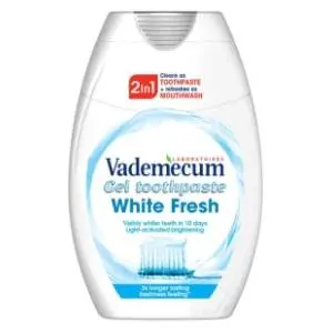 Pasta VADEMECUM 2in1 White fresh 75ml slide slika