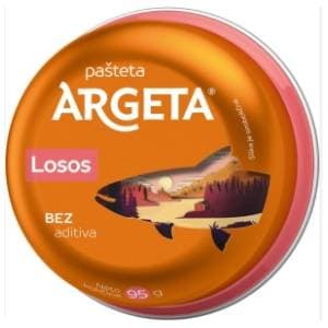 Pašteta ARGETA losos 95g