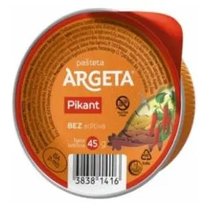 Pašteta ARGETA pikant 45g slide slika