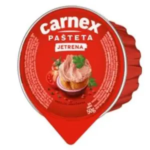 Pašteta CARNEX jetrena 50g slide slika