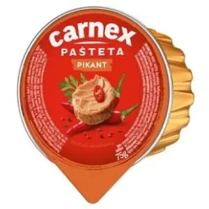 Pašteta CARNEX pikant 75g slide slika