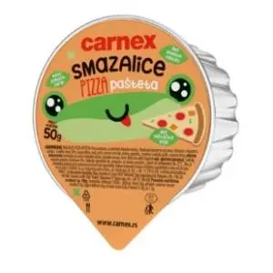 Pašteta CARNEX Smazalice pizza 50g slide slika