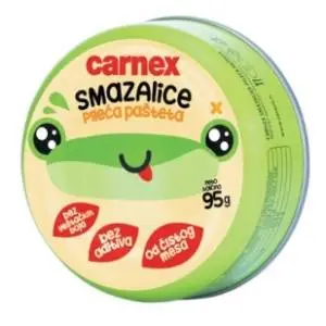 Pašteta CARNEX Smazalice 95g slide slika