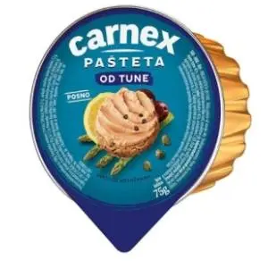 Pašteta CARNEX tuna 75g slide slika