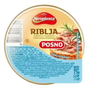 Pašteta NEOPLANTA riblja 75g slide slika